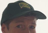Groene baseball cap met Achterhoekse vlag