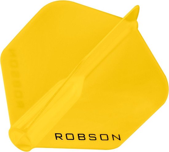 Bull's Robson Plus Flight Std. - Yellow - Dart Flights van Bull's — afbeelding 2
