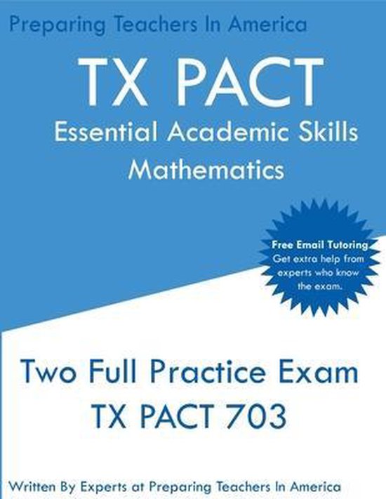TX PACT Essential Academic Skills Mathematics - cover