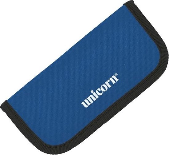 Thumbnail van een extra afbeelding van het spel Unicorn Midi Velcro Case - Blauw - Zwarte rand