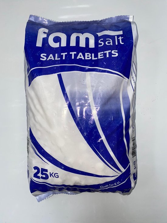 Sel sel adoucissant 25kg - Sel régénérant - Adoucisseur d'eau