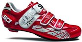 Sidi Laser Raceschoen Carbon Rood - Maat 40.5