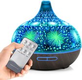 Arikoqiu Aroma Diffuser - Met 7 LED Kleuren