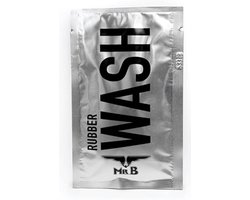 Mister b rubber wash a - inhoud 20 ml Sachet - handig voor op reis