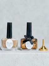 Ciaté Caviar Manicure Luxe Lustre Gold Geschenkset 13.5ml Nagellack in Ladylike Luxe + 60g Caviar Luxe Pearls + Trichter