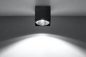 Sollux Lighting - Plafondspot BLAKE zwart