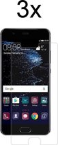 Huawei P10 Screenprotector - Beschermglas Huawei p10 screen protector glas - 3 stuks