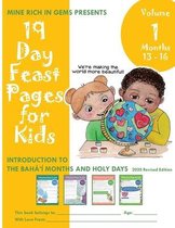 Volume 1, Bundle- 19 Day Feast Pages for Kids - Volume 1 / Book 4