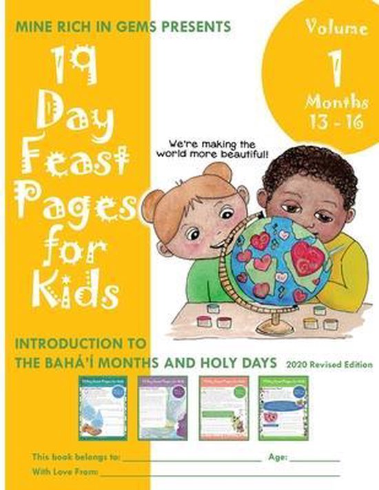 Volume 1, Bundle- 19 Day Feast Pages for Kids - Volume 1 / Book 4