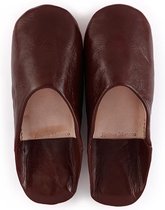 Fatimamorocco.nl  Babouche simple Brown L (37-40)