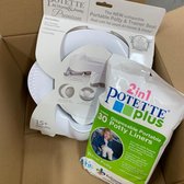 Potette Premium Voordeel-pack  - Reispotje - WHITE