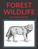 Forest Wildlife Coloring Book