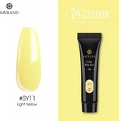 Eye For Nails  – Acrylgel - Polygel – Kleur Light Yellow – Nail Art