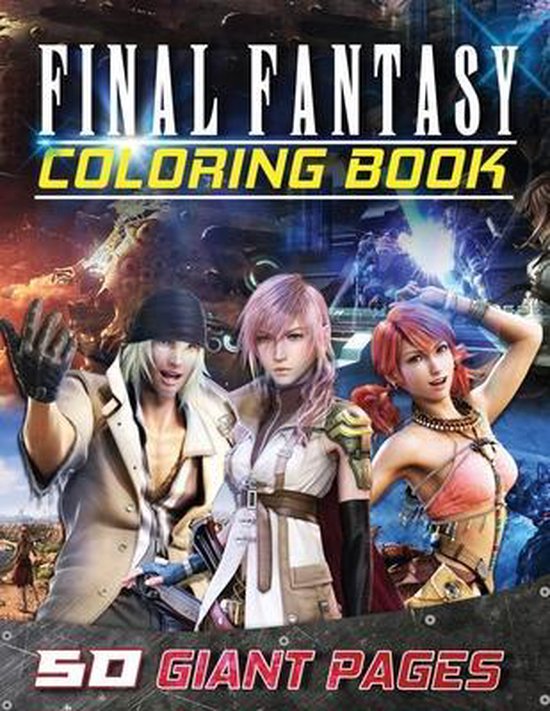 Final Fantasy Coloring Book, June20 Book Store 9798648199927 Boeken