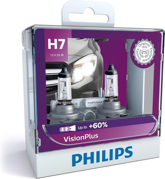 Philips 12972 H7 Vision Plus 12V S2