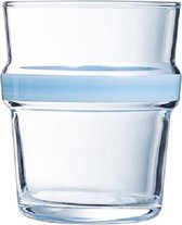 Luminarc Stereo Bleu - Waterglazen -27cl - (set van 6) En Yourkitchen E-kookboek - Heerlijke Smulrecepten