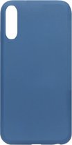 ADEL Premium Siliconen Back Cover Softcase Hoesje Geschikt Voor Samsung Galaxy A70(s) - Blauw