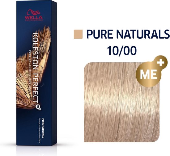 Wella Koleston Perfect Me+ Pure Naturals 10/00 Natural Light Blonde 60ml