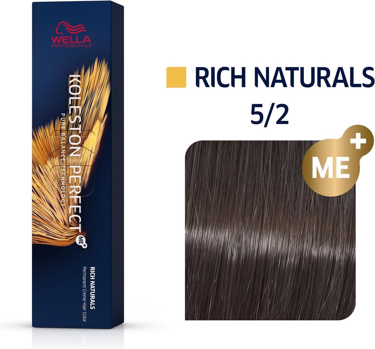 Wella Professionals Koleston Perfect Me+ - Haarverf - 5/2 Rich Naturals - 60ml