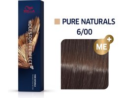Wella Professionals Koleston Perfect Me+ - Haarverf - 6/00 Pure Naturals - 60ml