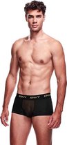 Envy zwarte boxershort met transparante pouch - M/L