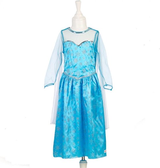 Rose & Romeo Eileen jurk, blauw/zilver (8-10 jaar)