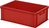 Stapelbak - Opbergbox - 600x400xH220mm - rood