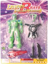 Lg-imports Speelfiguur Legend Brave Jongens Groen 6-delig