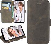 Bouletta - Samsung Galaxy S9 Plus leder BookCase hoesje (Warm Stone)