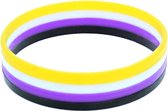 Zac's Alter Ego Armband Non-Binary Silicon Multicolours