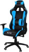 Elite Premium - E-Sports - Game stoel - Ergonomisch - Bureaustoel - Verstelbaar - Racing - Gaming Chair - Zwart / Blauw
