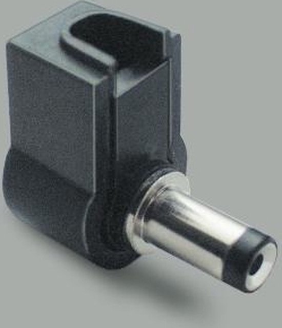 BKL Electronic 072113 Laagspannings-connector Stekker, haaks 3.8 mm 1 mm 1 stuk(s)
