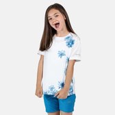 Regatta - Kid's Alvardo V Graphic T-Shirt - Outdoorshirt - Kinderen - Maat 9-10 Jaar - Wit