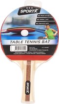 Raquette de tennis de table SportX caoutchouc / bois
