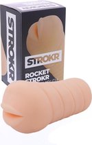 STROKR - - Rocket Strokr Fluffy Mouth masturbator