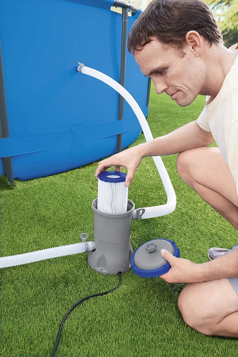 Bestway - Zwembad Filterpomp Flowclear - Incl. Filter – foto 7