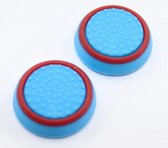 Thumb Sticks | Controller Caps | Playstation PS4 PS3 | Xbox One 360 | Set van 2 | Lichtblauw/Rood