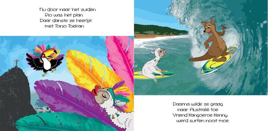 Lama Luna en Karel Kievit