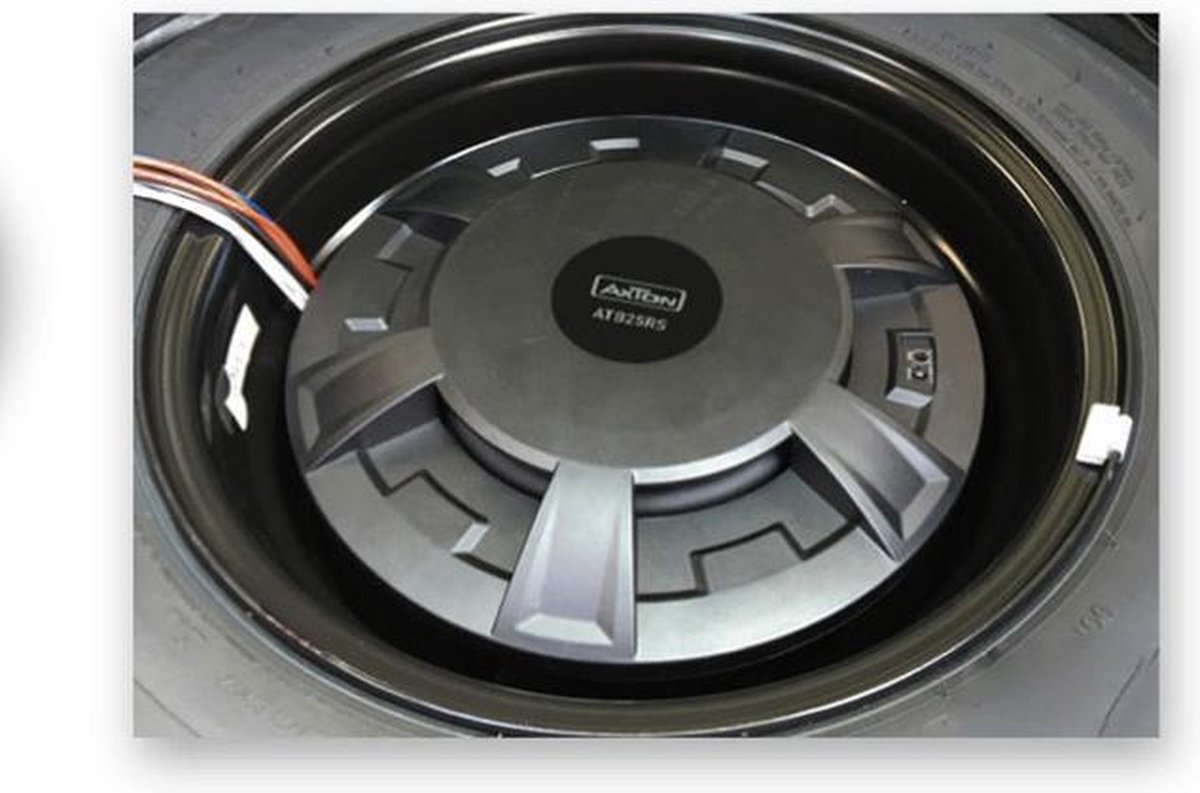 Eton Res 12 - Roue de Secours Plate avec Caisson de Basses Actif (30 cm