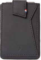 DECODED Pull Wallet Plus - RFID Portemonnee & Creditcardhouder - Full Grain Leer - Zwart