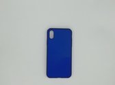 Iphone 10 Hardcase Telefoon Cover Kobalt Blauw