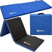 XL gymnastiekmat 180 x 60 x 5 cm turnmat sportmat zachte vloermat blauw