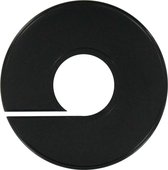 Maatring / confectiering / maatschijf / maataanduiders zwart rond 11cm onbedrukt per 10 stuks