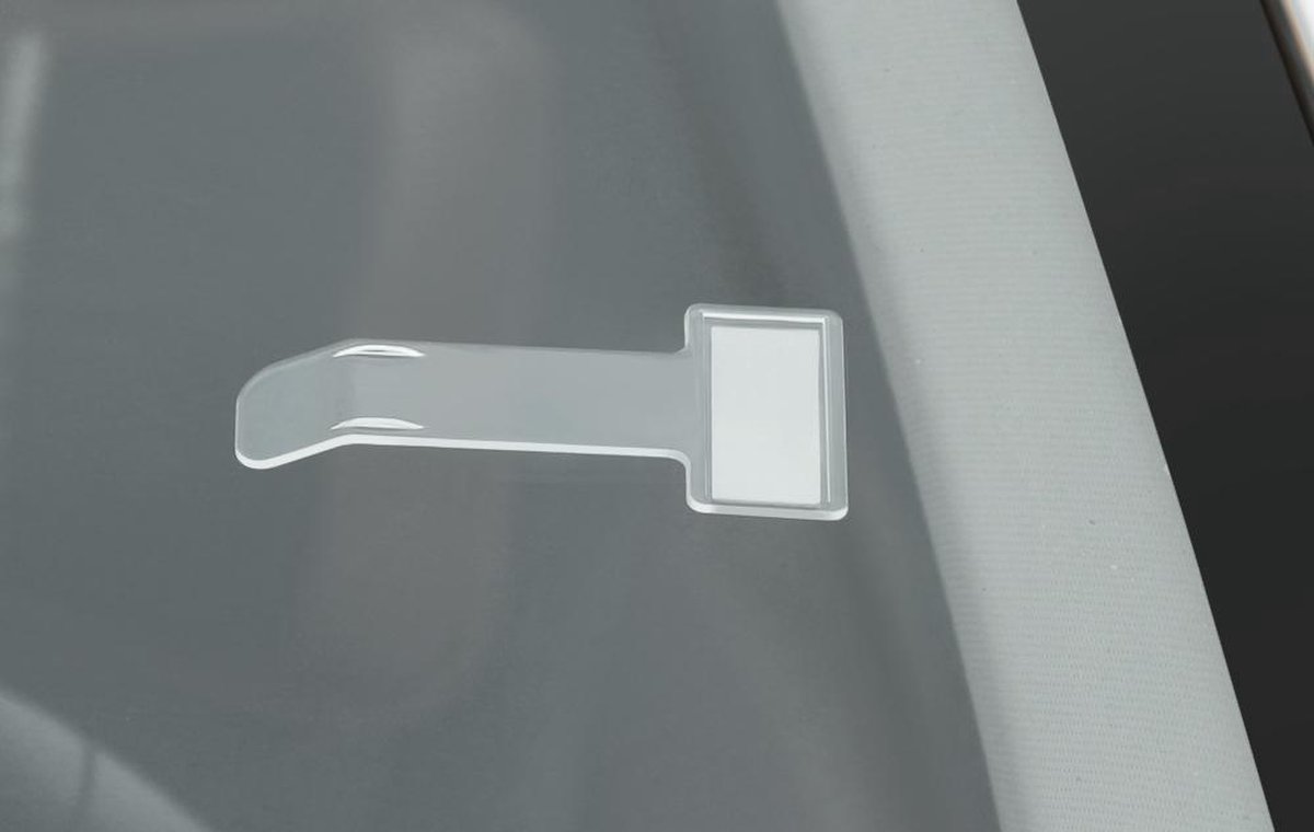 Knaak Auto Clip - Support - Carte de stationnement - Reçu - Pare-brise -  Accessoires