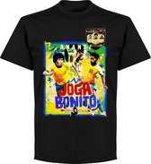 Joga Bonito T-shirt - Zwart - 5XL