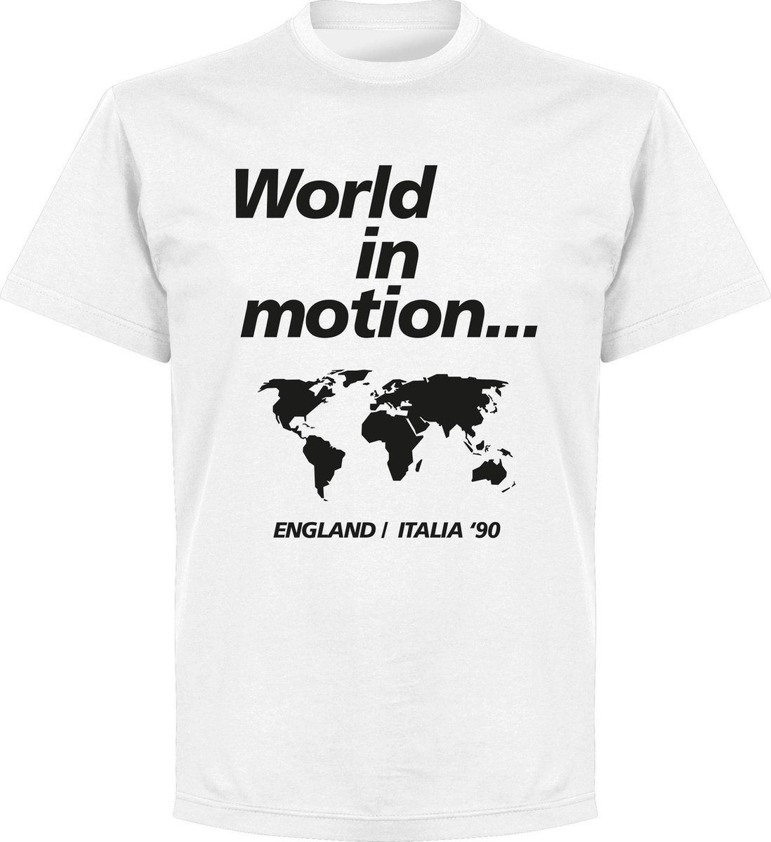 1098x1200.jpg World In Motion T-shirt - Wit - 5XL - Afbeelding 1