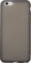 BMAX Latex soft case hoesje geschikt voor Apple iPhone 6/6s Plus / Soft cover / Telefoonhoesje / Beschermhoesje / Telefoonbescherming - Zwart