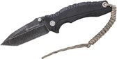 Smith And Wesson Zakmes Stonewashed 22 Cm Rvs Zwart
