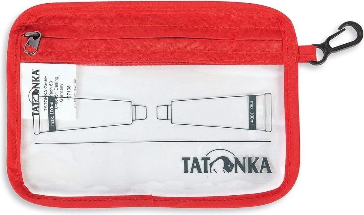 Tatonka Zip Flight Bag Kulturbeutel Flüssigkeiten Im Flugzeug