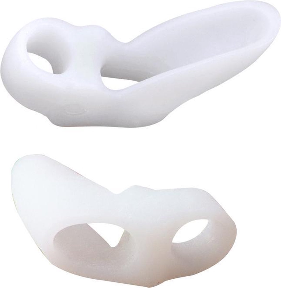 Teen Spreider - 2 Stuks - Hallux Valgus - Teen Corrector - Jicht Correctie - Teen rechtzetten - Kromme Tenen Corrector